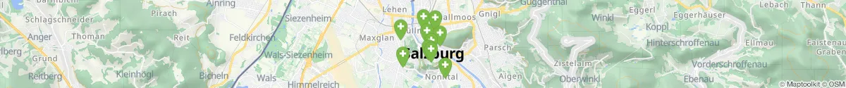 Map view for Pharmacies emergency services nearby Altstadt (Salzburg (Stadt), Salzburg)